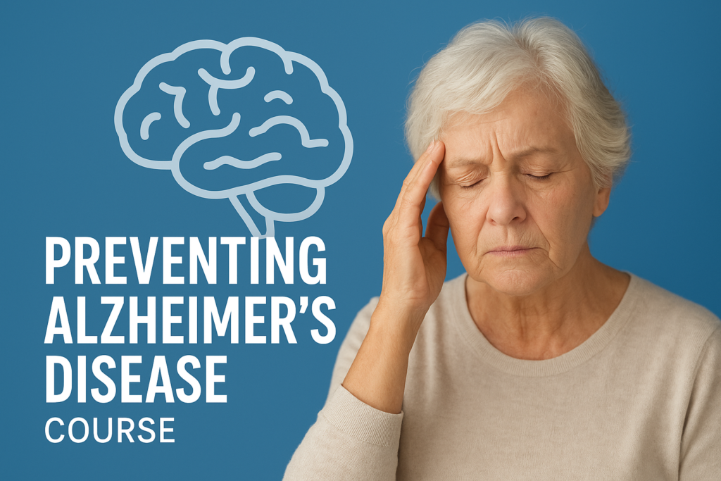 Dementia & Alzheimer’s Care Skills preventing alzheimers disease course illustration