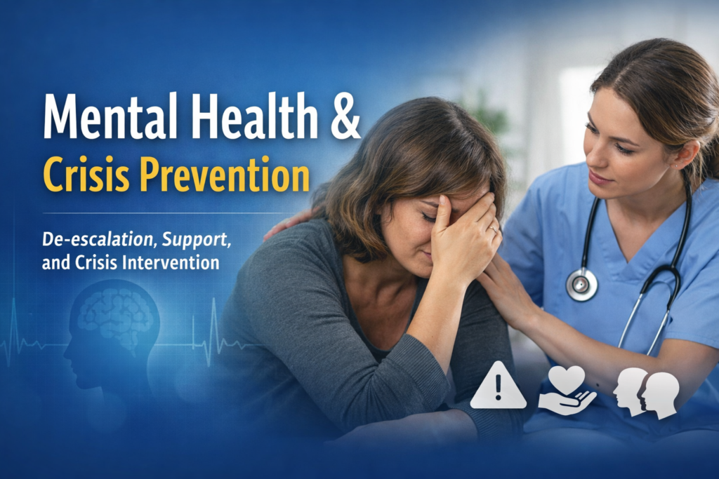 Mental Health & Crisis Prevention supporting mental health in crisis